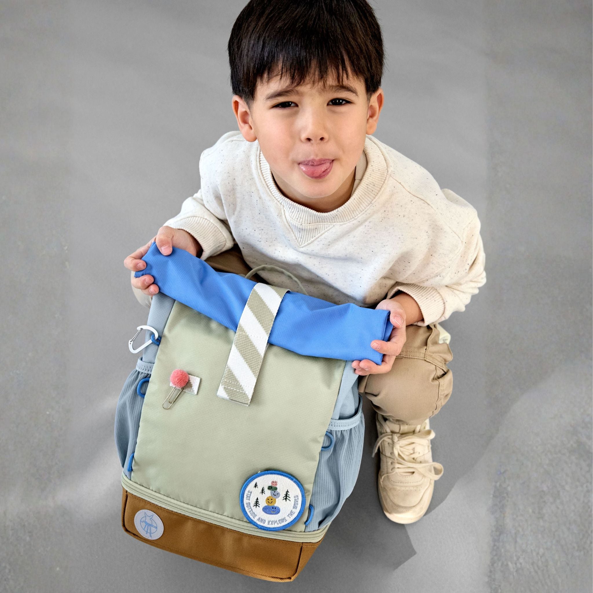 【発売開始前】Mini Rolltop Backpack Sunny Explorer ミニロールトップバックパック