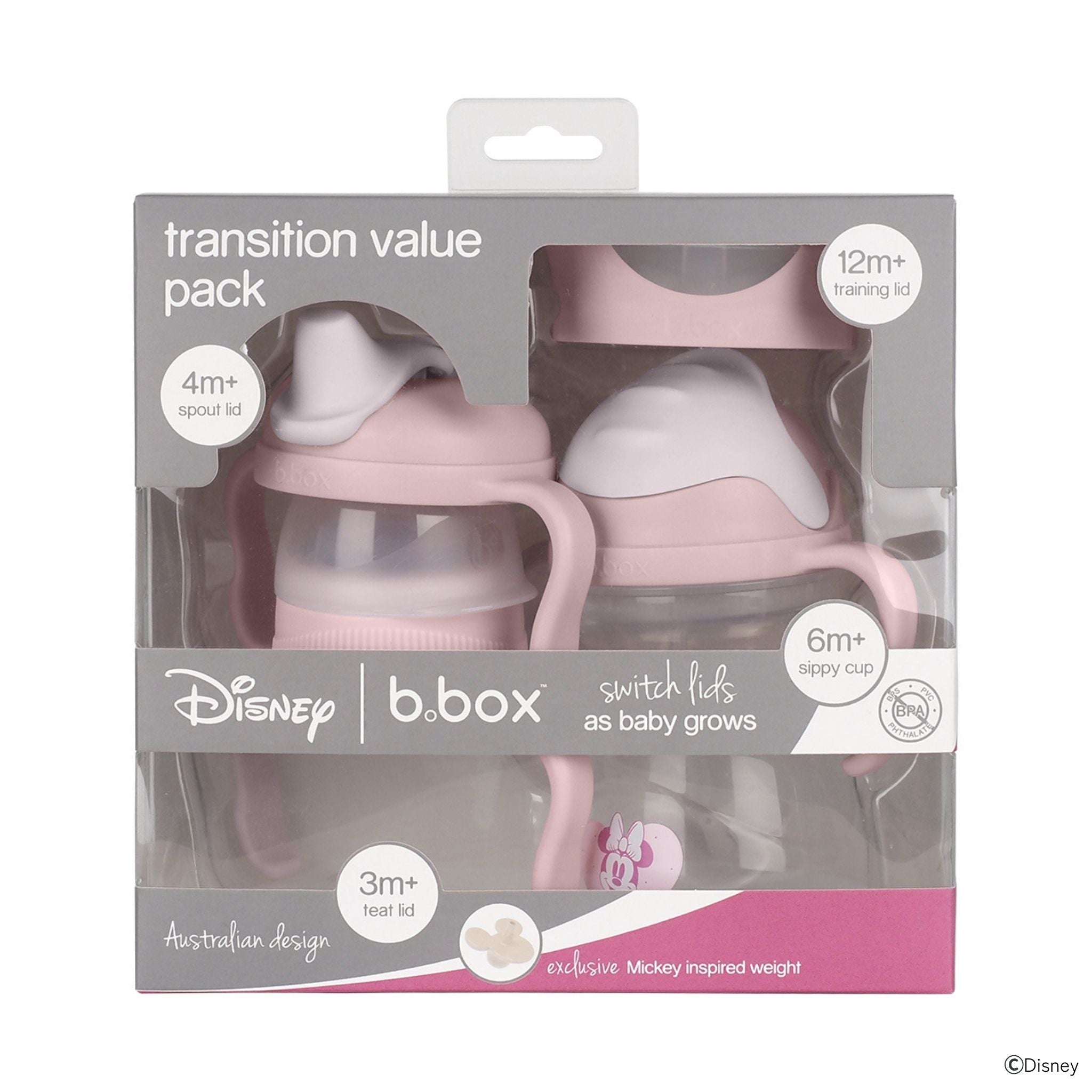 【b.box新作予約】Disney Transition value pack ディズニーステップアップマグパック
