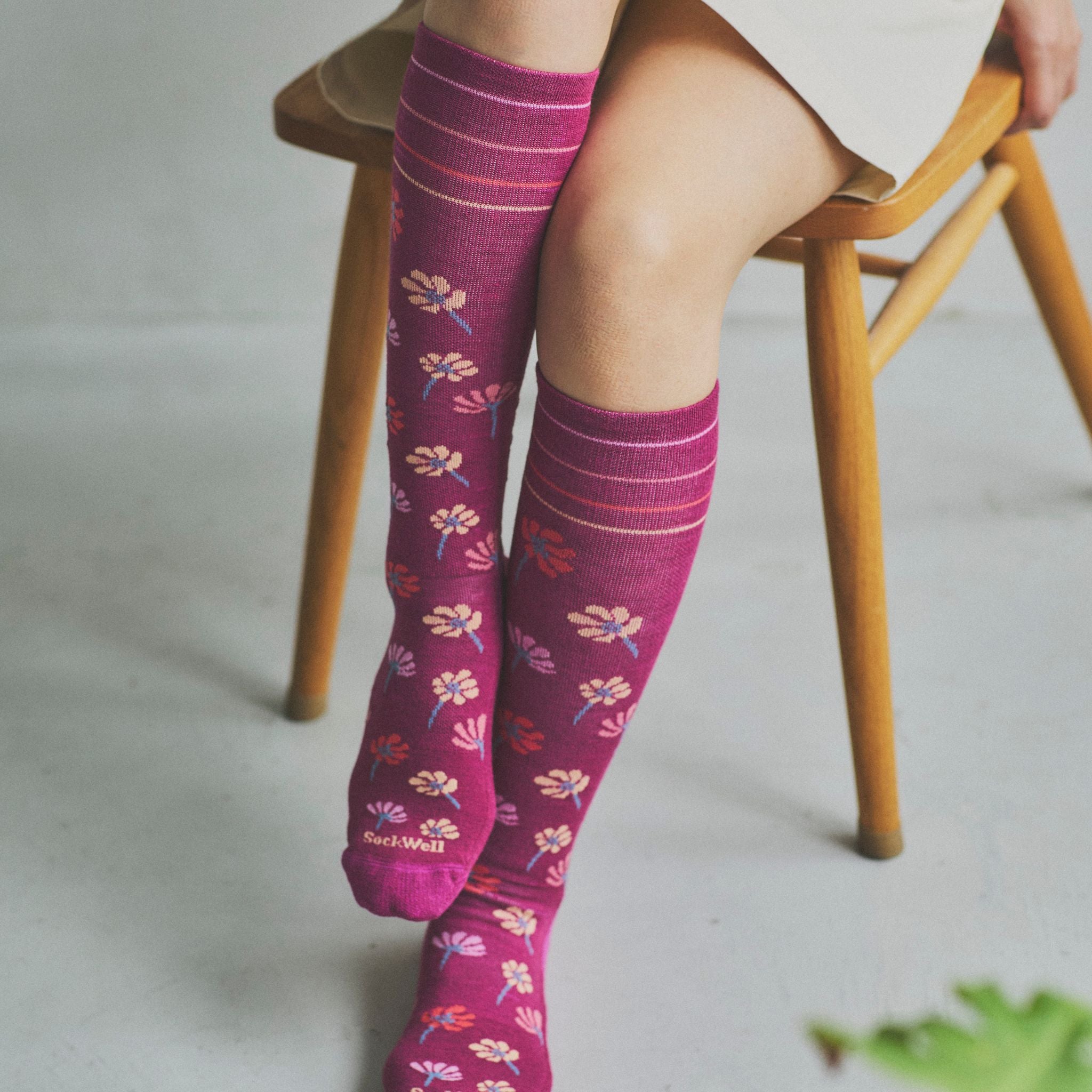 【sockwell26AW新作】[SW133W]FIELD FLOWER　Ladies