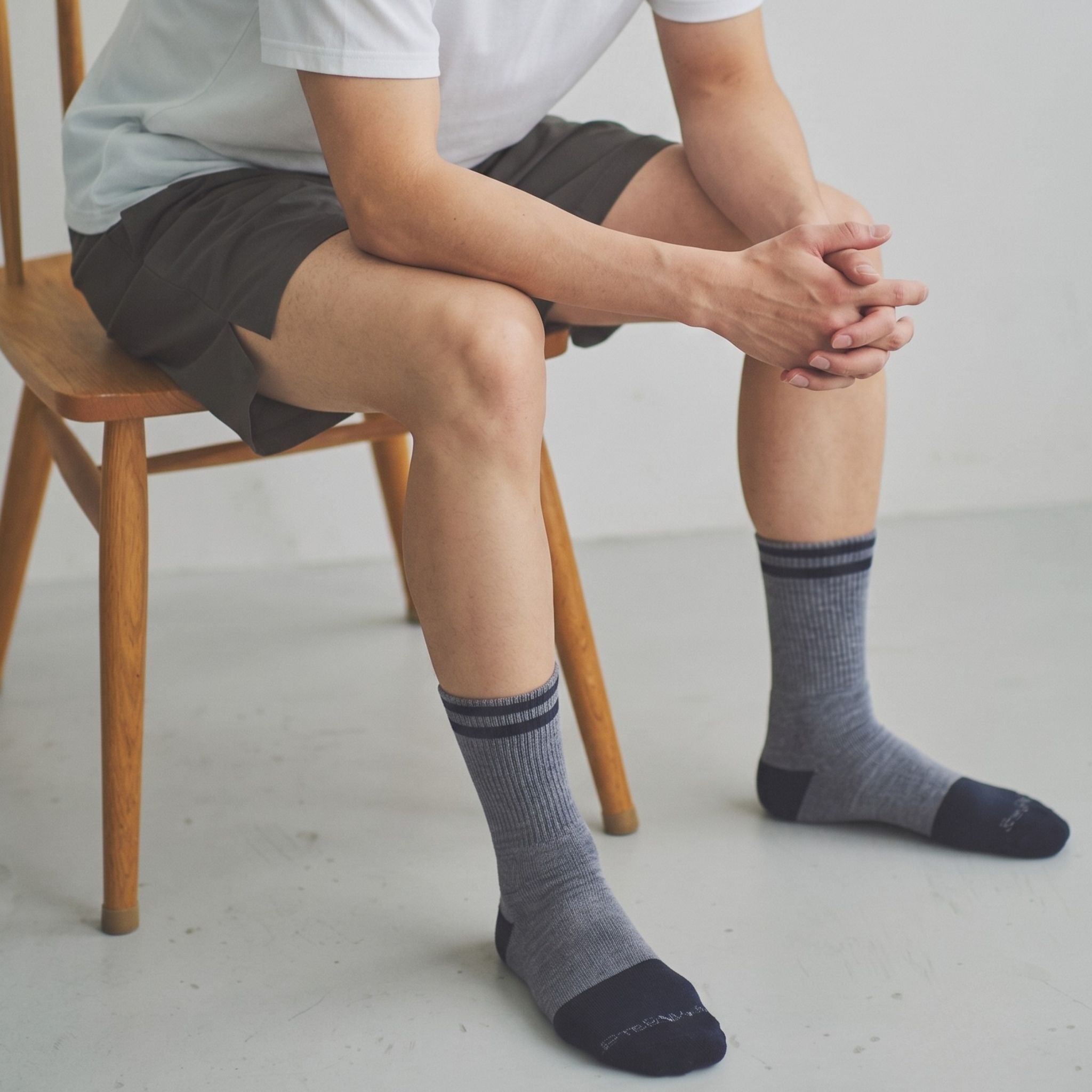 【sockwell26AW新作】[SW144M]STEEL TOE CREW　mens