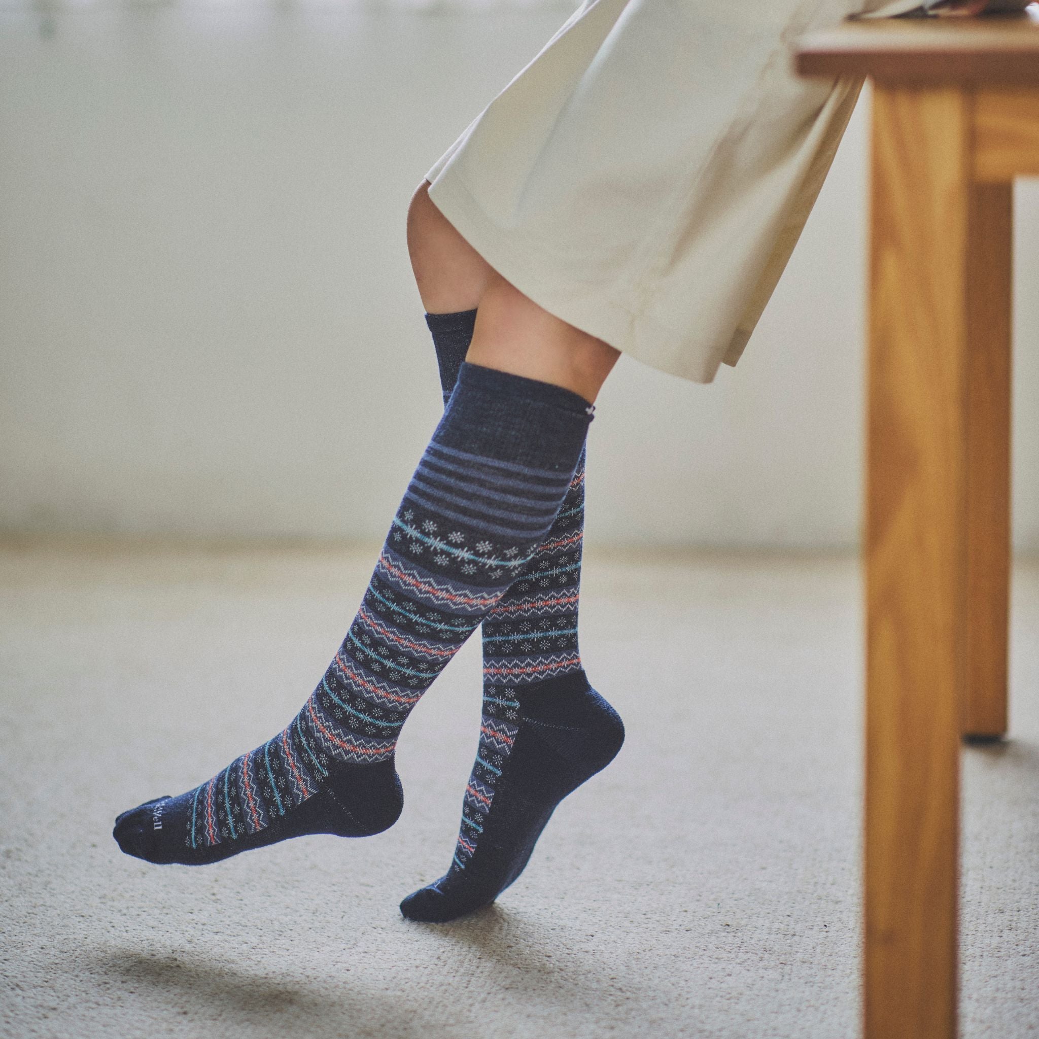【sockwell26AW新作】[SW166W]MINI FAIRISLE　Ladies