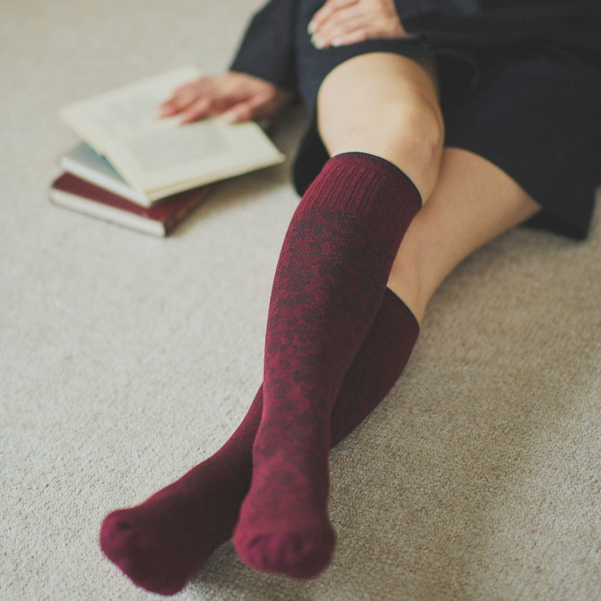 【sockwell26AW新作】[SW16W]DAMASK　Ladies