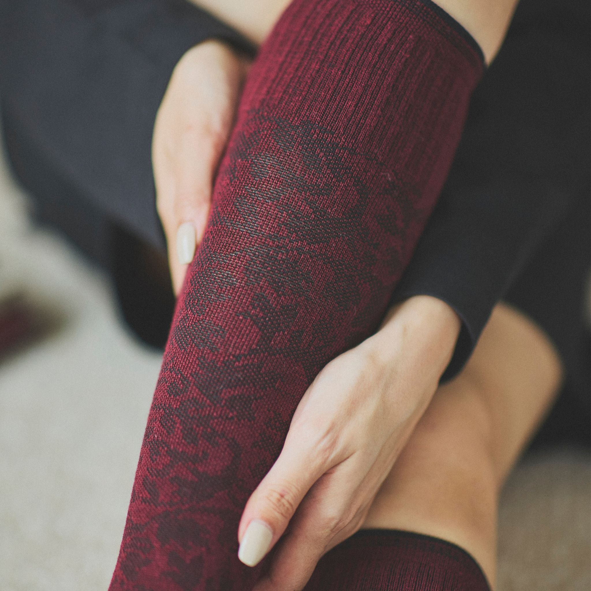 【sockwell26AW新作】[SW16W]DAMASK　Ladies
