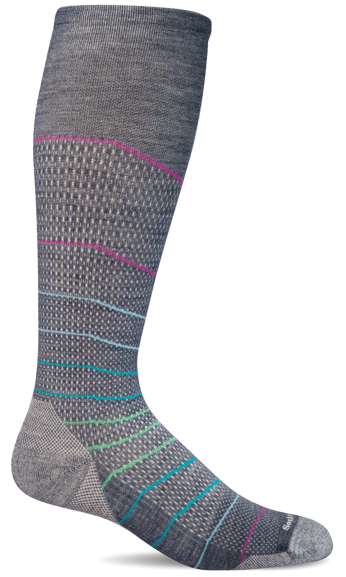 【Sockwell25SS】[SW180W]INTERVAL KNEE HIGH　Ladies（軽量タイプ）