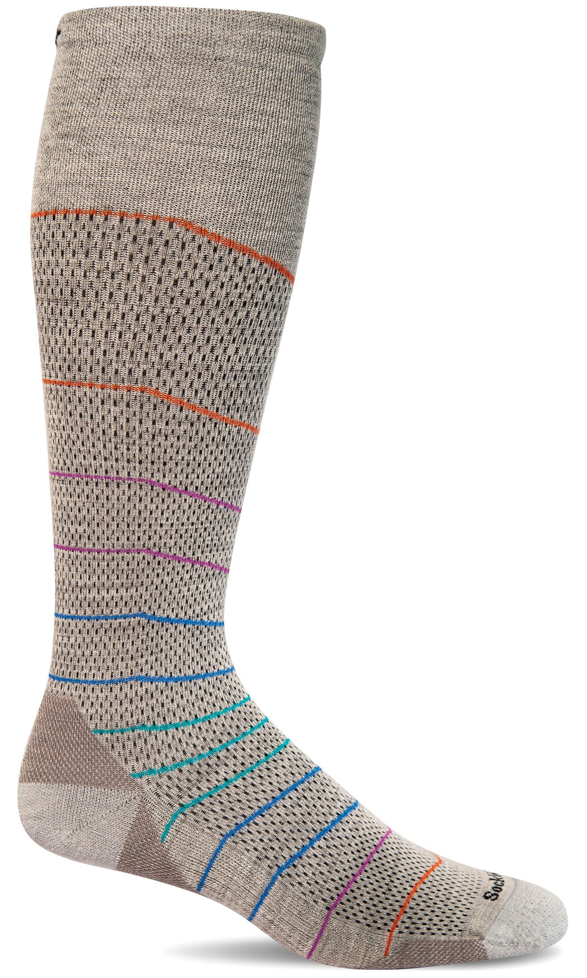 【Sockwell25SS】[SW180W]INTERVAL KNEE HIGH　Ladies（軽量タイプ）