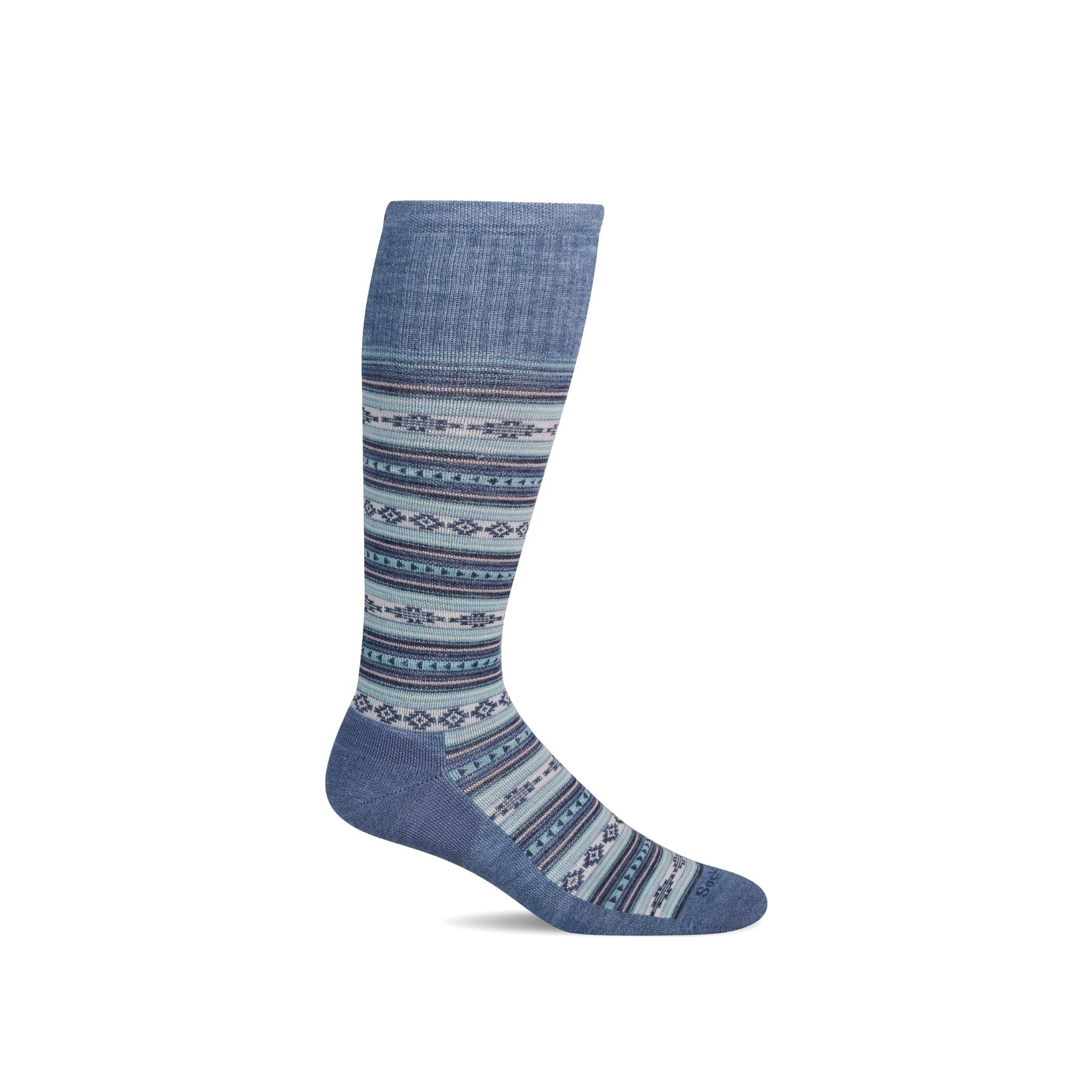 【Sockwell25AW新作】[SW192W]SOUTHWEST STRIPE　Ladies