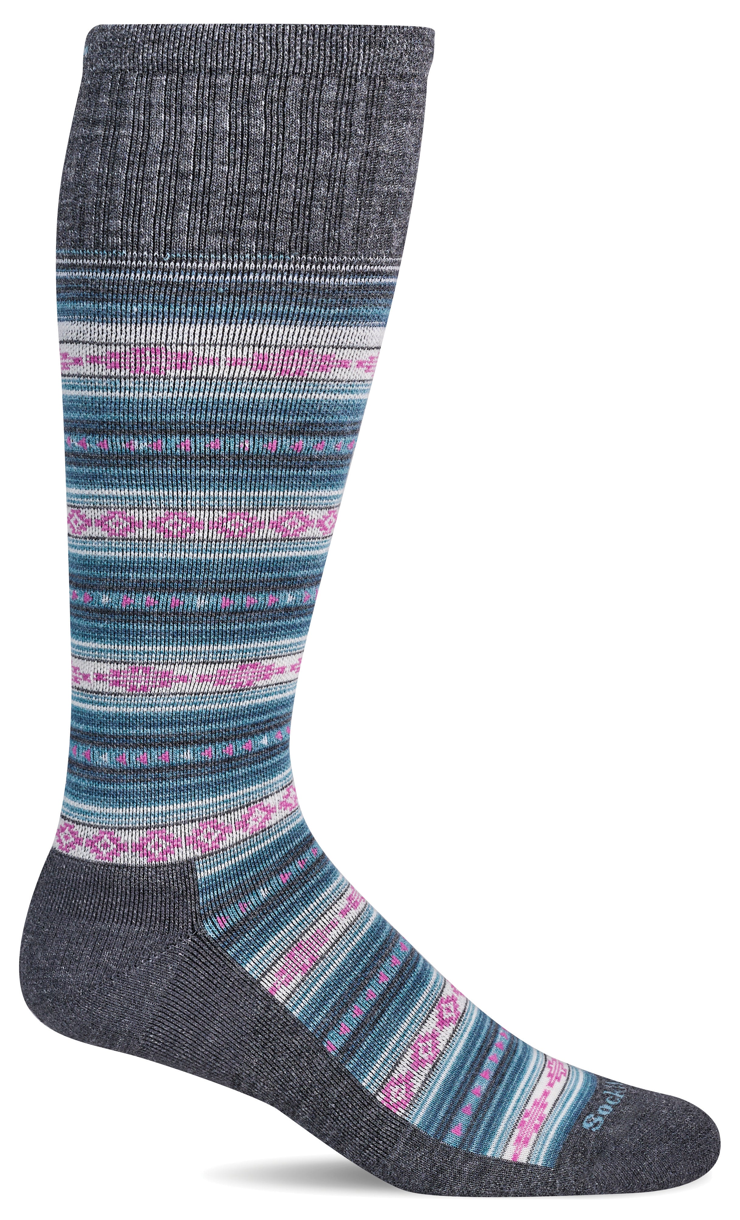 【予約】【Sockwell25AW新作】[SW192W]SOUTHWEST STRIPE　Ladies