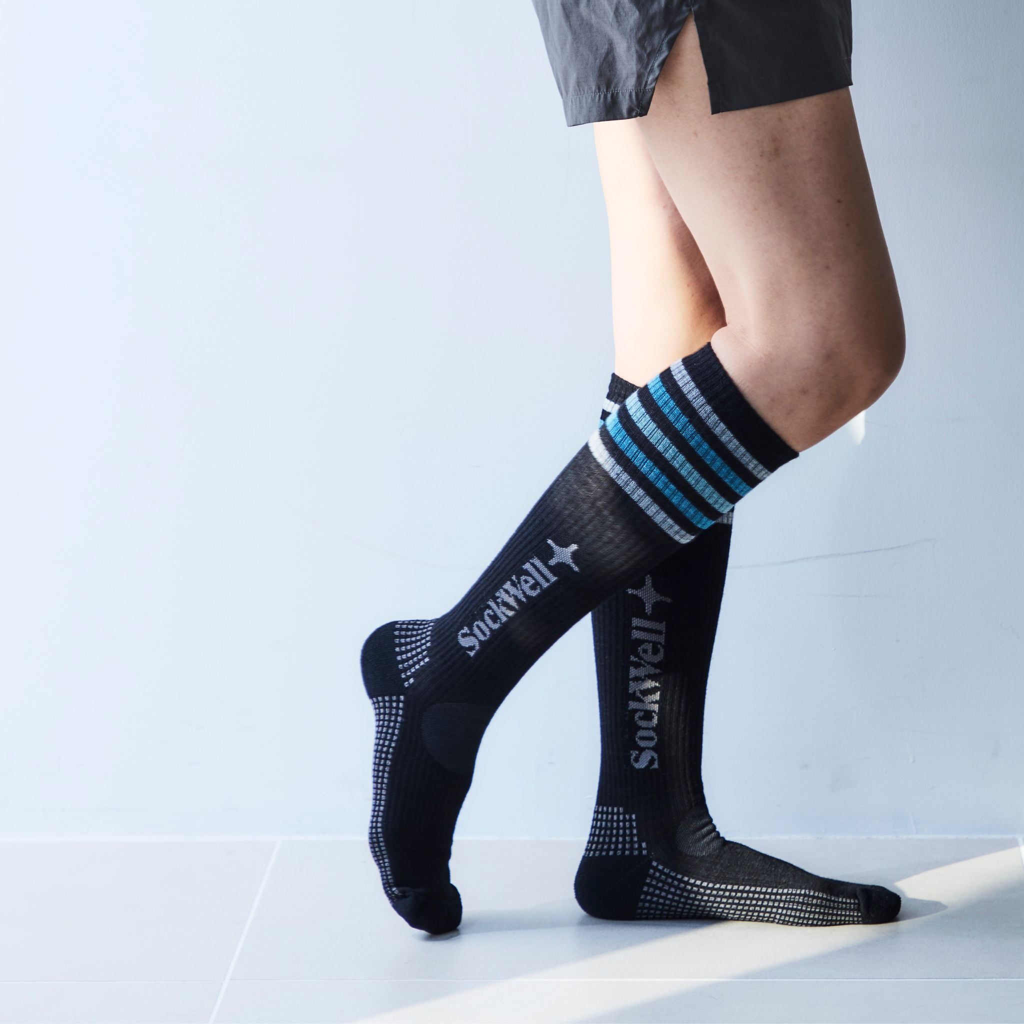 【Sockwell26SS新作】[SW201W]RUN CLUB KNEE HIGH　Ladies