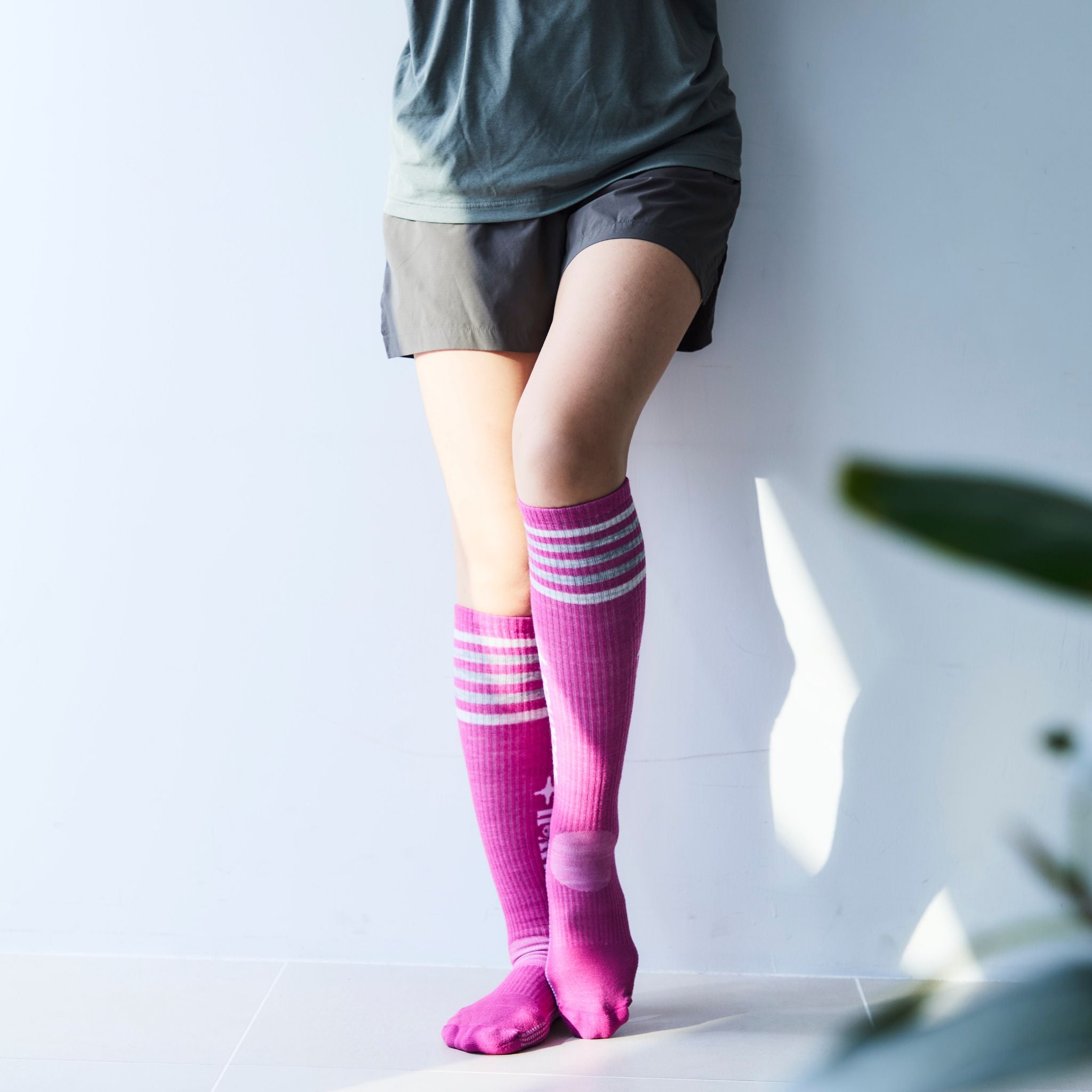 【Sockwell26SS新作】[SW201W]RUN CLUB KNEE HIGH　Ladies