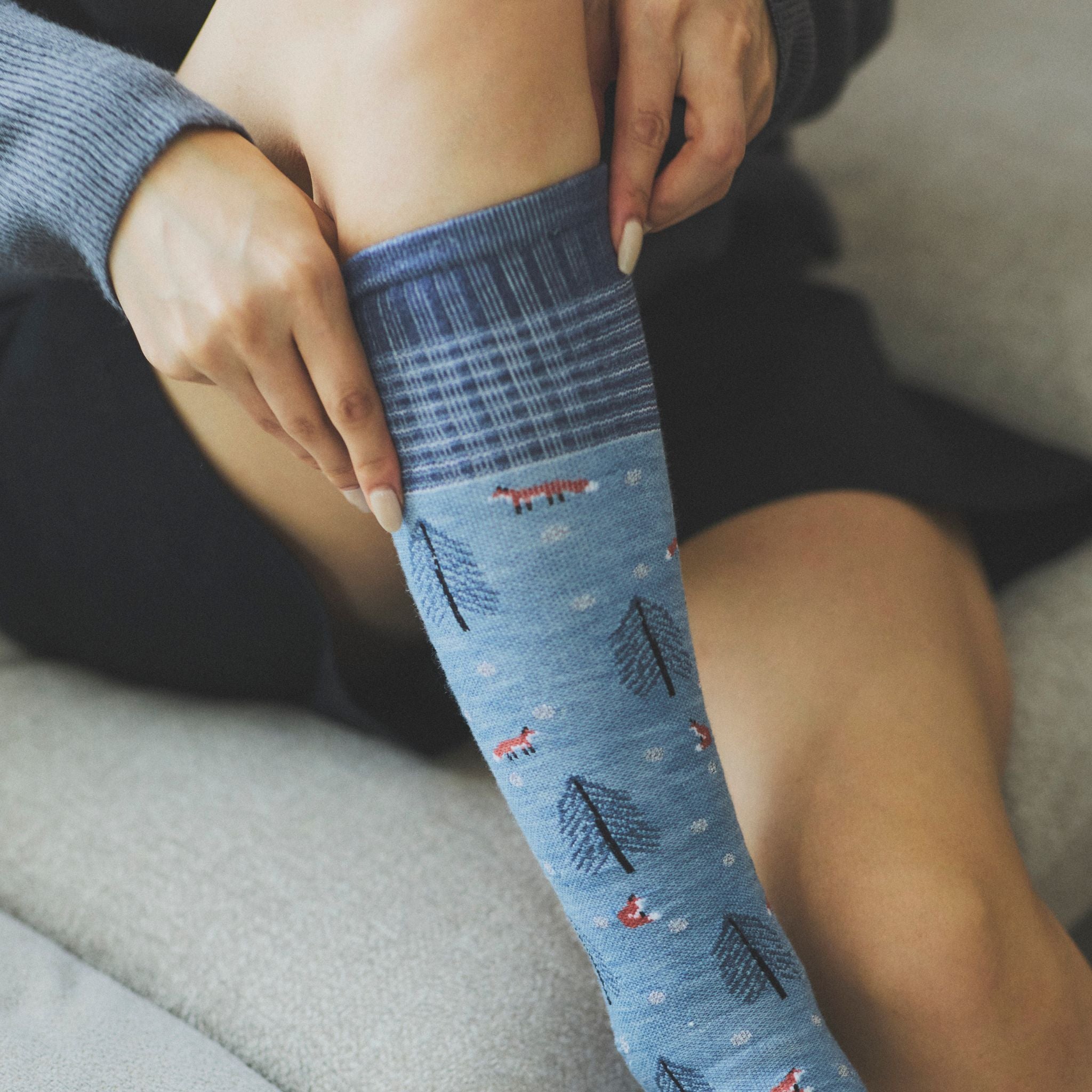 【sockwell26AW新作】[SW208W]FOX PLAY　Ladies