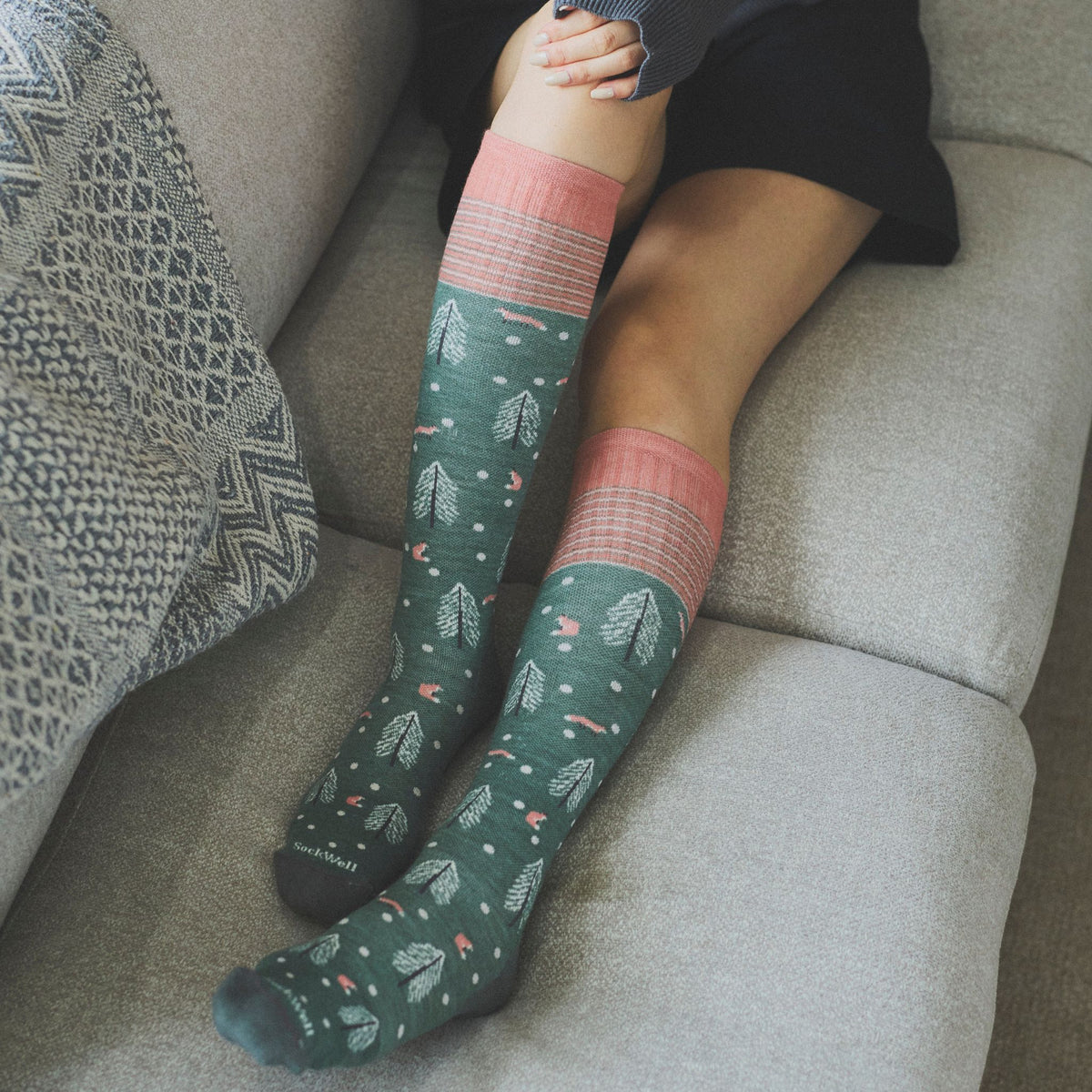 【sockwell26AW新作】[SW208W]FOX PLAY　Ladies