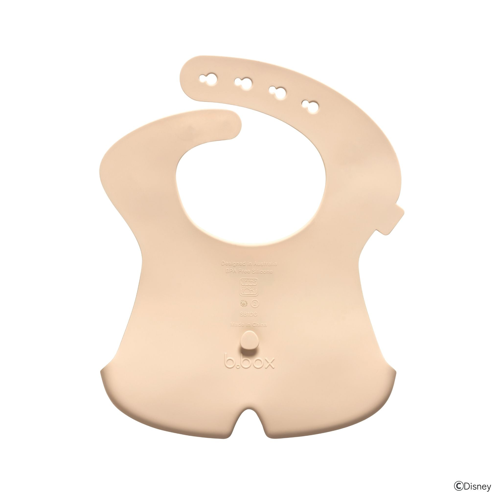 【b.box新作 2026年2月下旬以降発売予定】Disney Silicone Bib ディズニーシリコンビブ