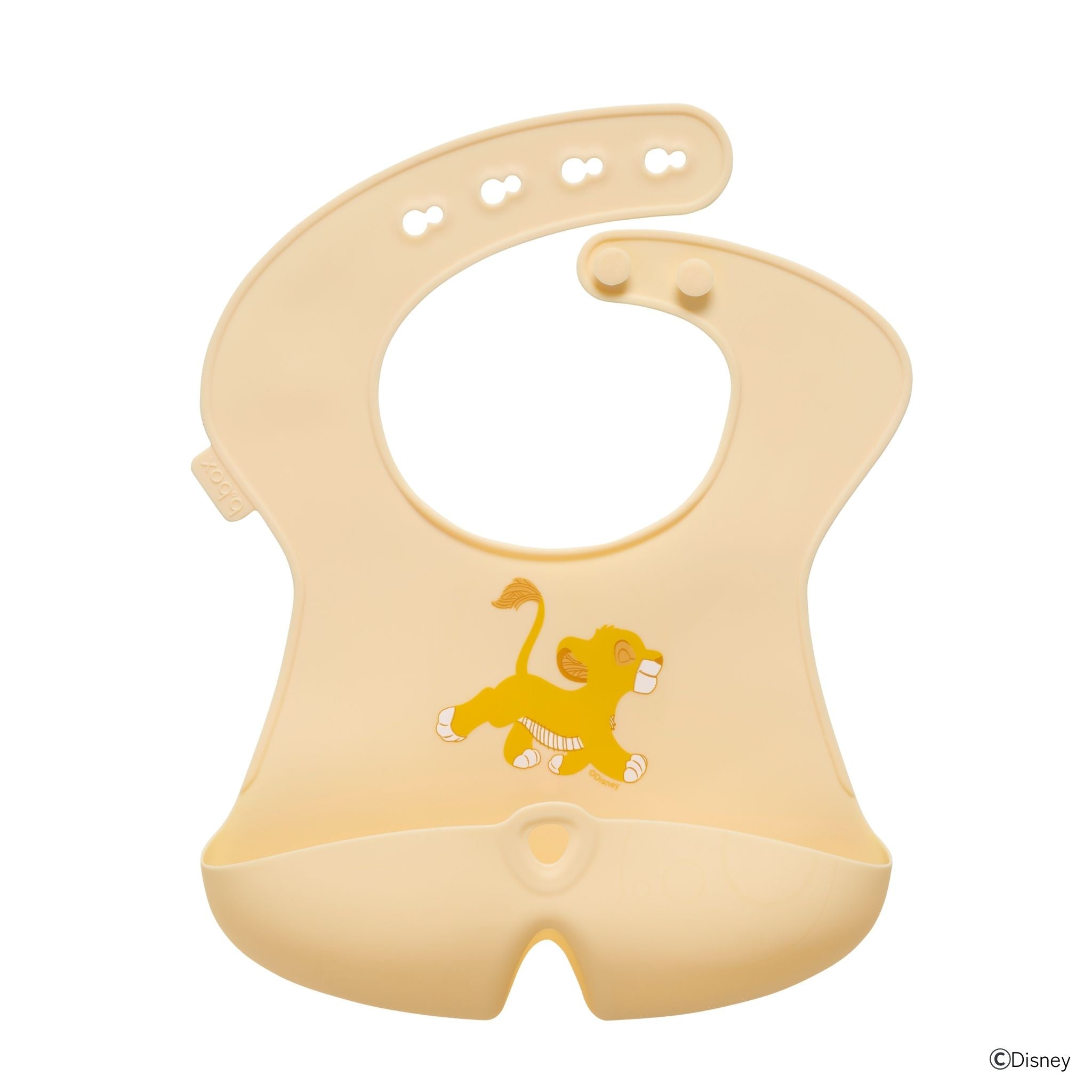 【b.box新作 2026年2月下旬以降発売予定】Disney Silicone Bib ディズニーシリコンビブ