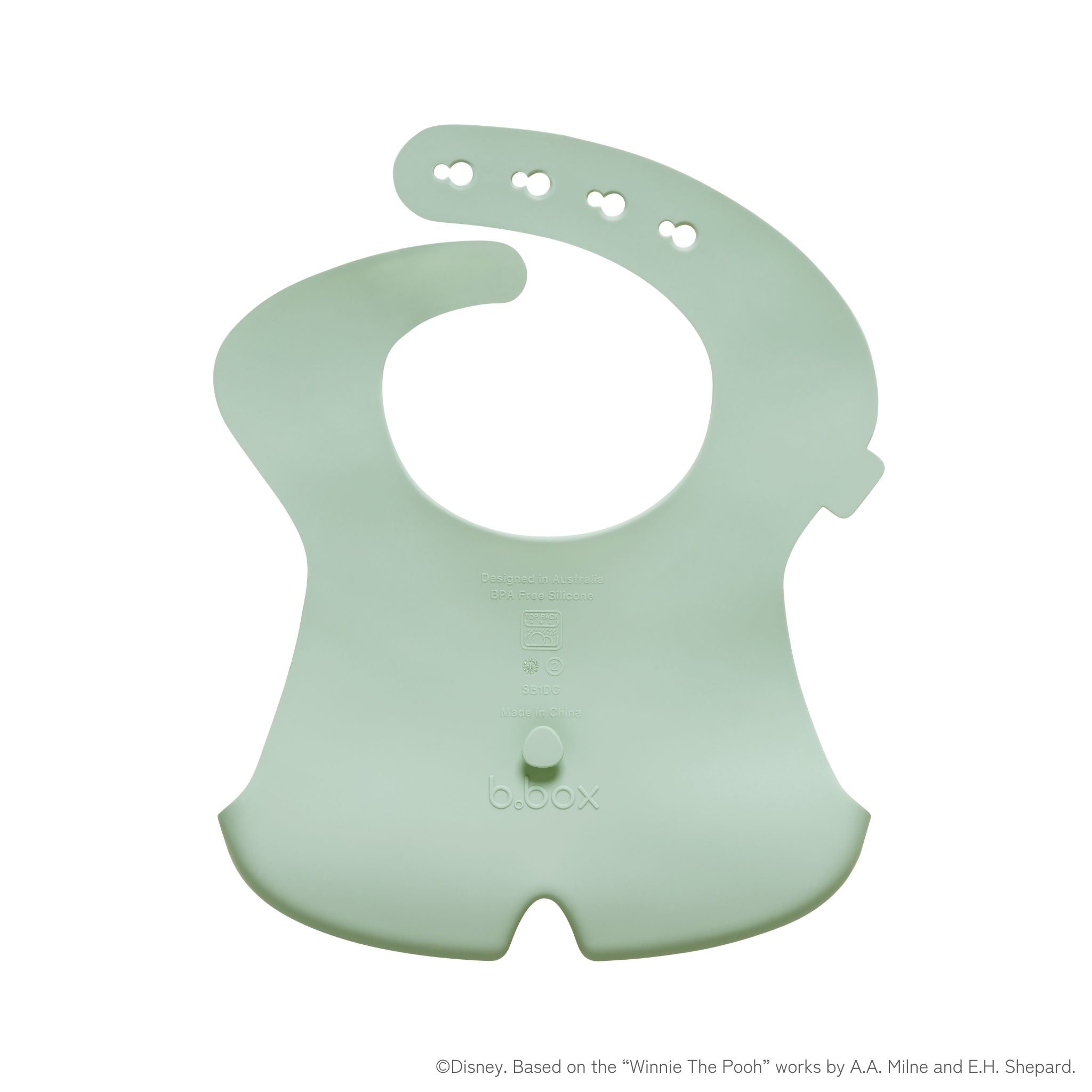 【b.box新作 2026年2月下旬以降発売予定】Disney Silicone Bib ディズニーシリコンビブ