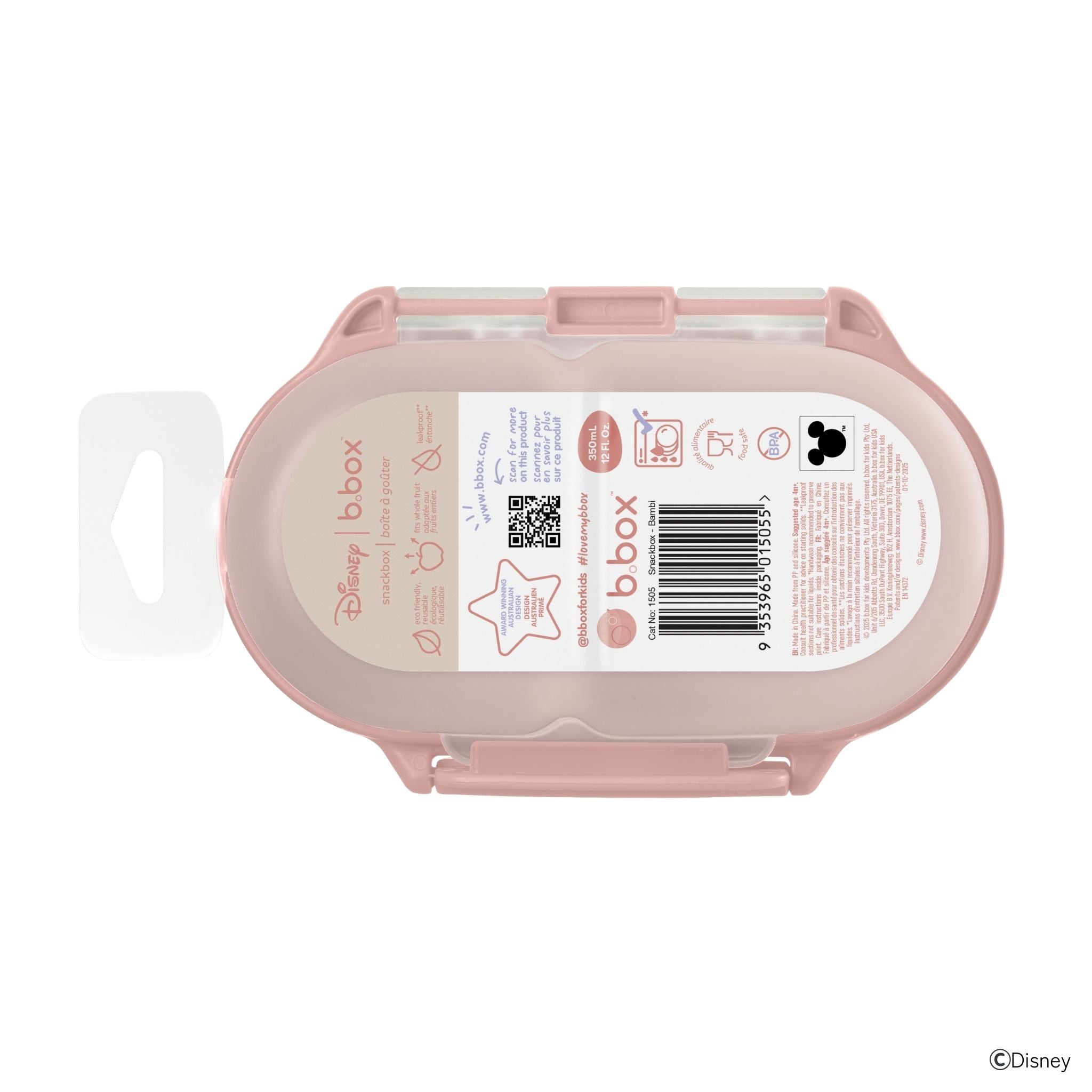 【b.box新作 2026年2月下旬以降発売予定】Disney Snackbox ディズニースナックボックス