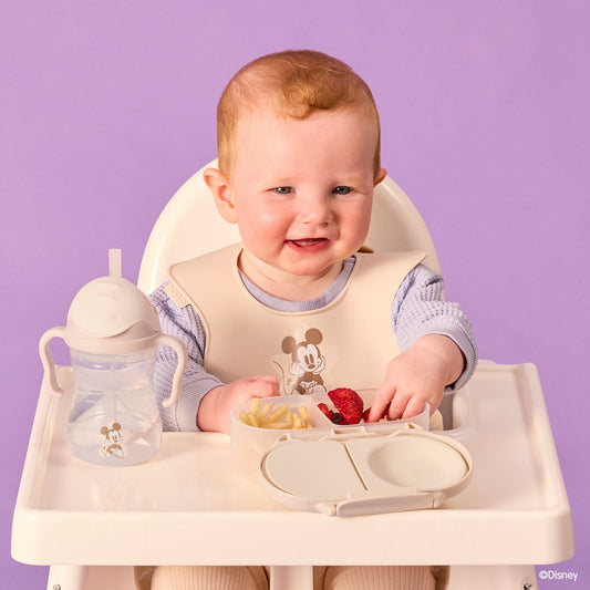 【b.box新作 2026年2月下旬以降発売予定】Disney Silicone Bib ディズニーシリコンビブ