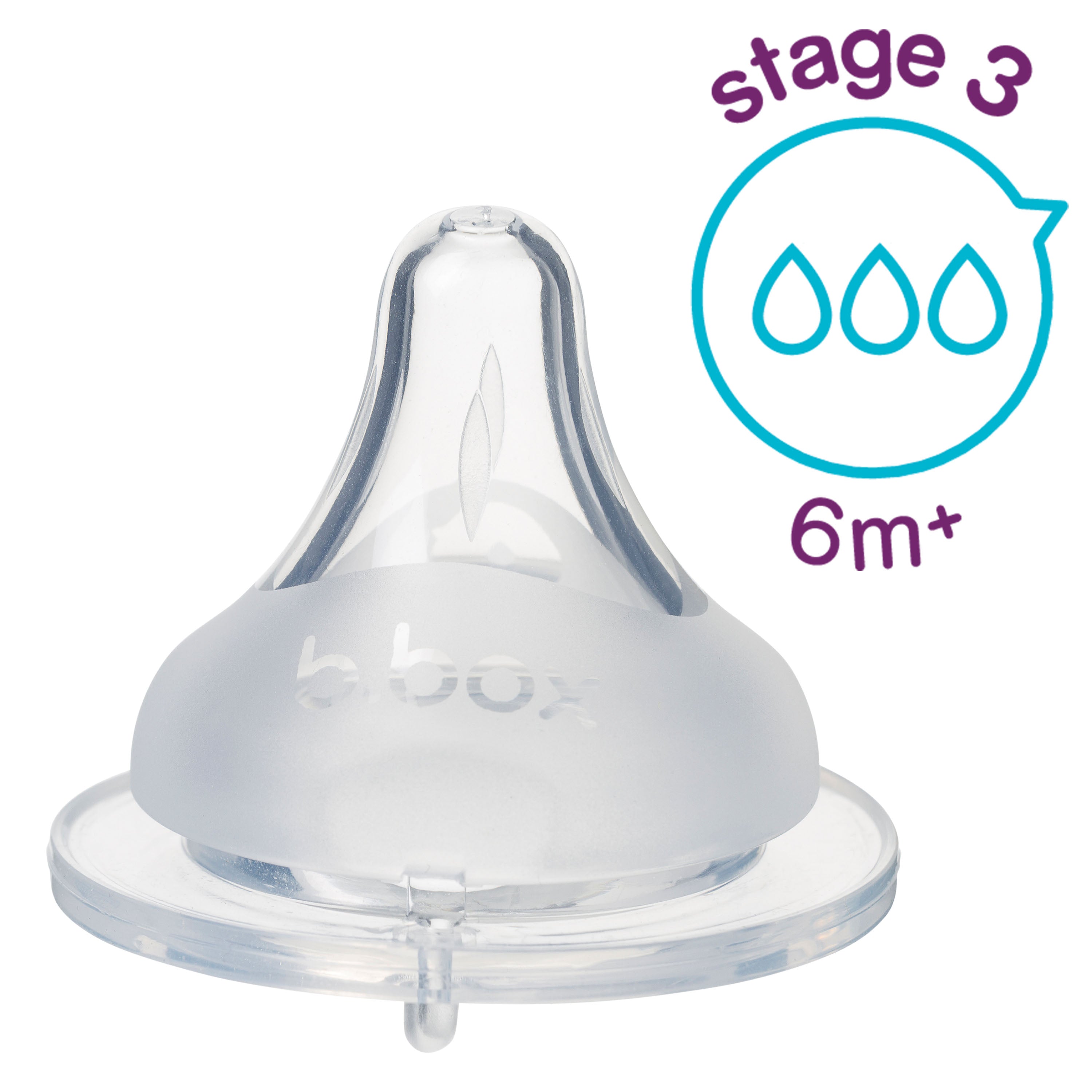 2 Pack Baby Bottle Anti-Colic Teat ベビーボトル専用ティート