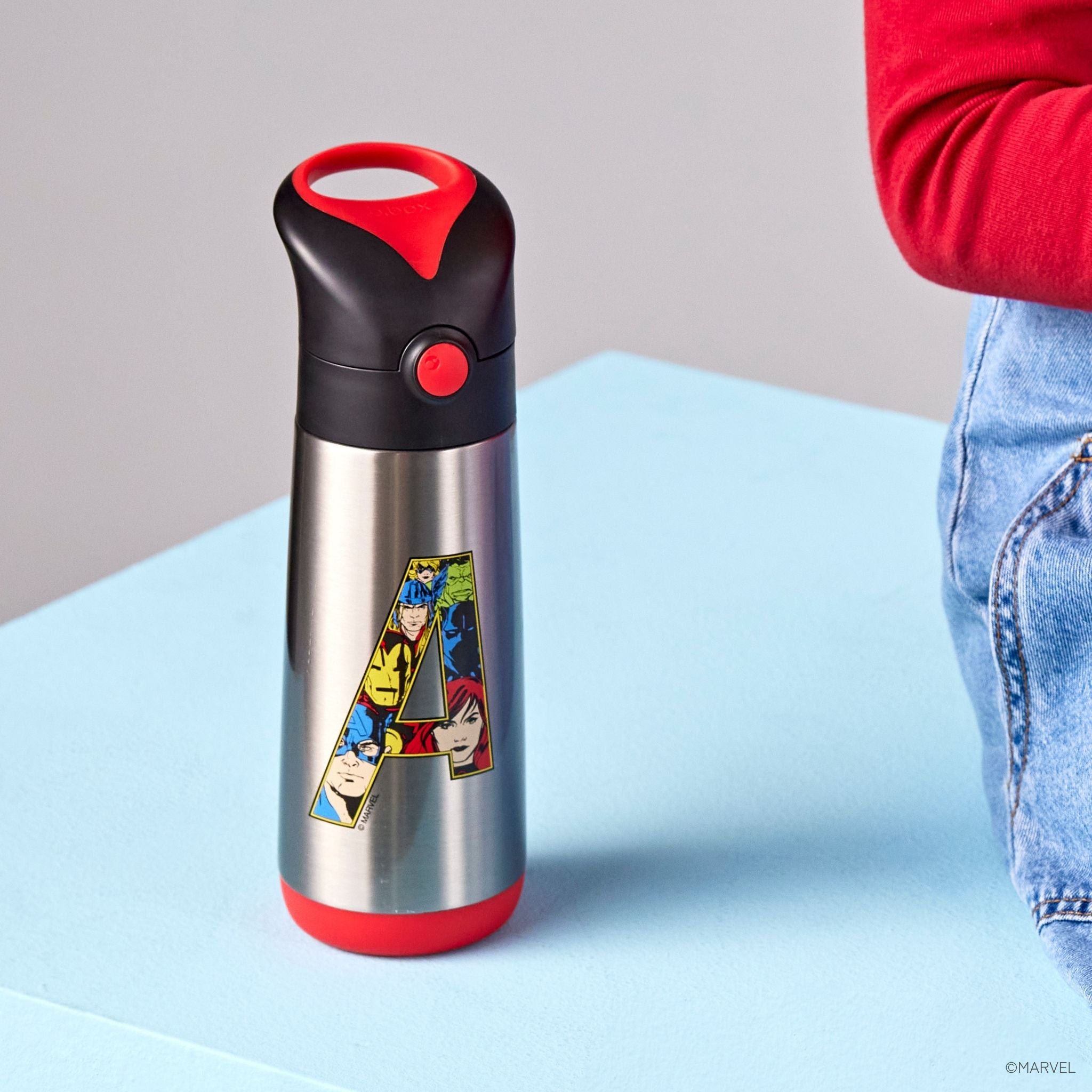 水筒 Insulated drink bottle 500ml ステンレスボトル MARVEL