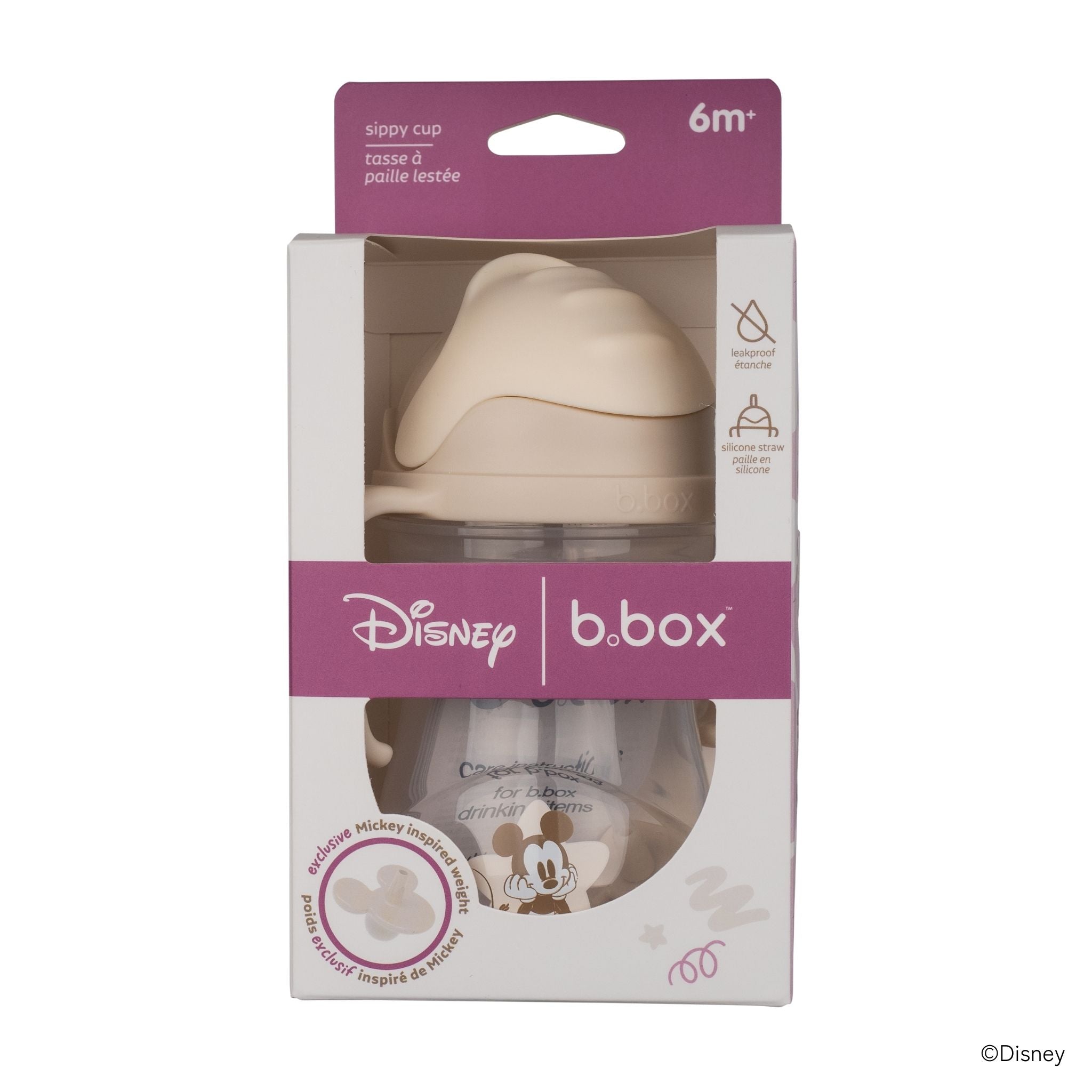 【予約】ディズニーシッピーカップ（ストローマグ）/Disney Sippy cup - Baby Mickey&Minnie