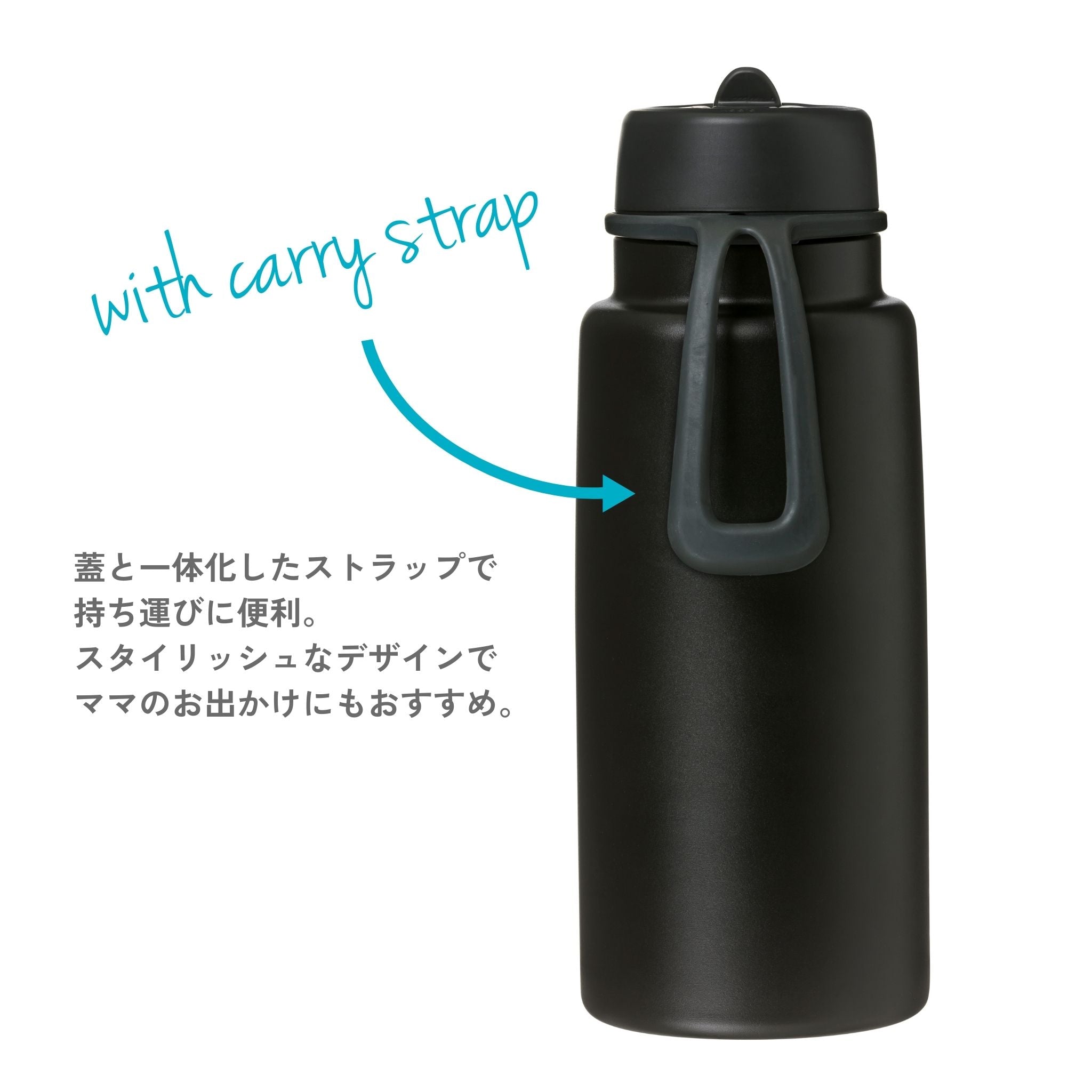 Insulated Flip Top Bottle 1Lフリップトップボトル