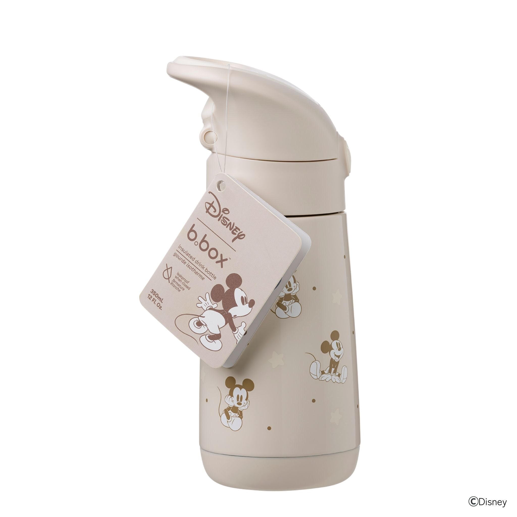 【b.box新作 2026年2月下旬以降発売予定】水筒 Insulated drink bottle 350ml ステンレスボトル / Disney - Mickey Soft & Minnie Soft