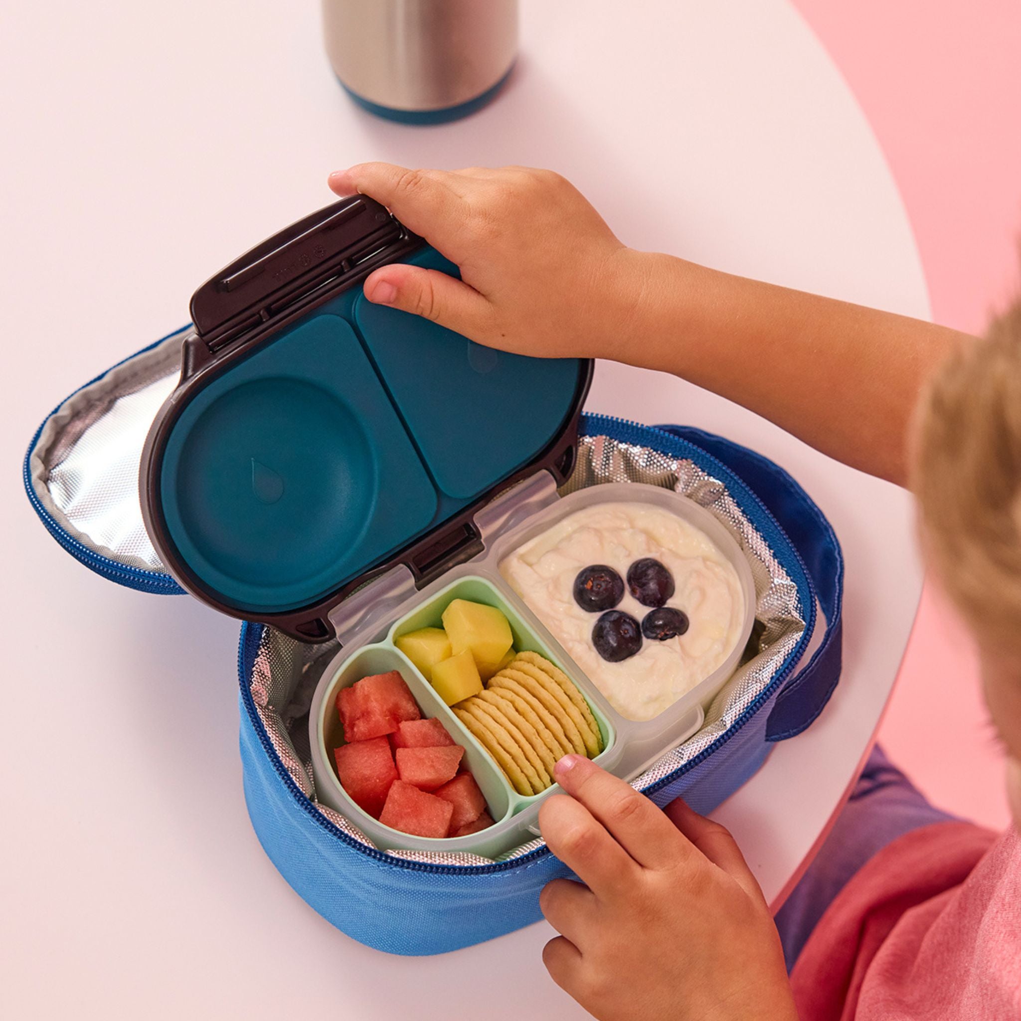 【b.box 2026年1月以降発売予定】insulated snackbag - スナックボックス用保冷バッグ