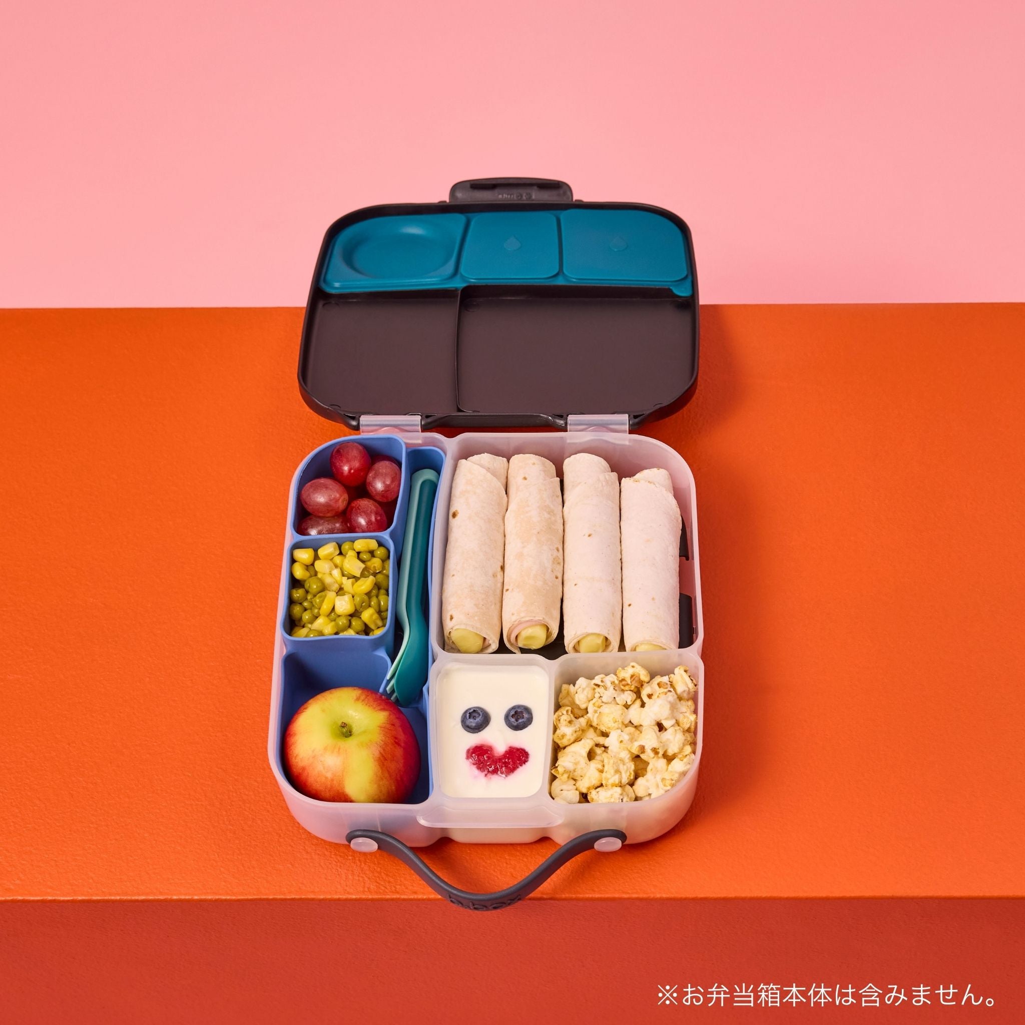 【b.box 2026年1月以降発売予定】silicone bento tray - lunch ランチボックス用シリコントレー