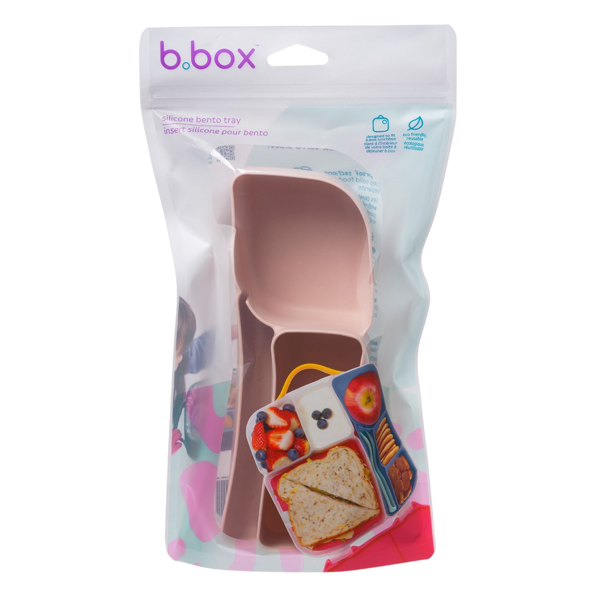 【b.box 2026年1月以降発売予定】silicone bento tray - lunch ランチボックス用シリコントレー