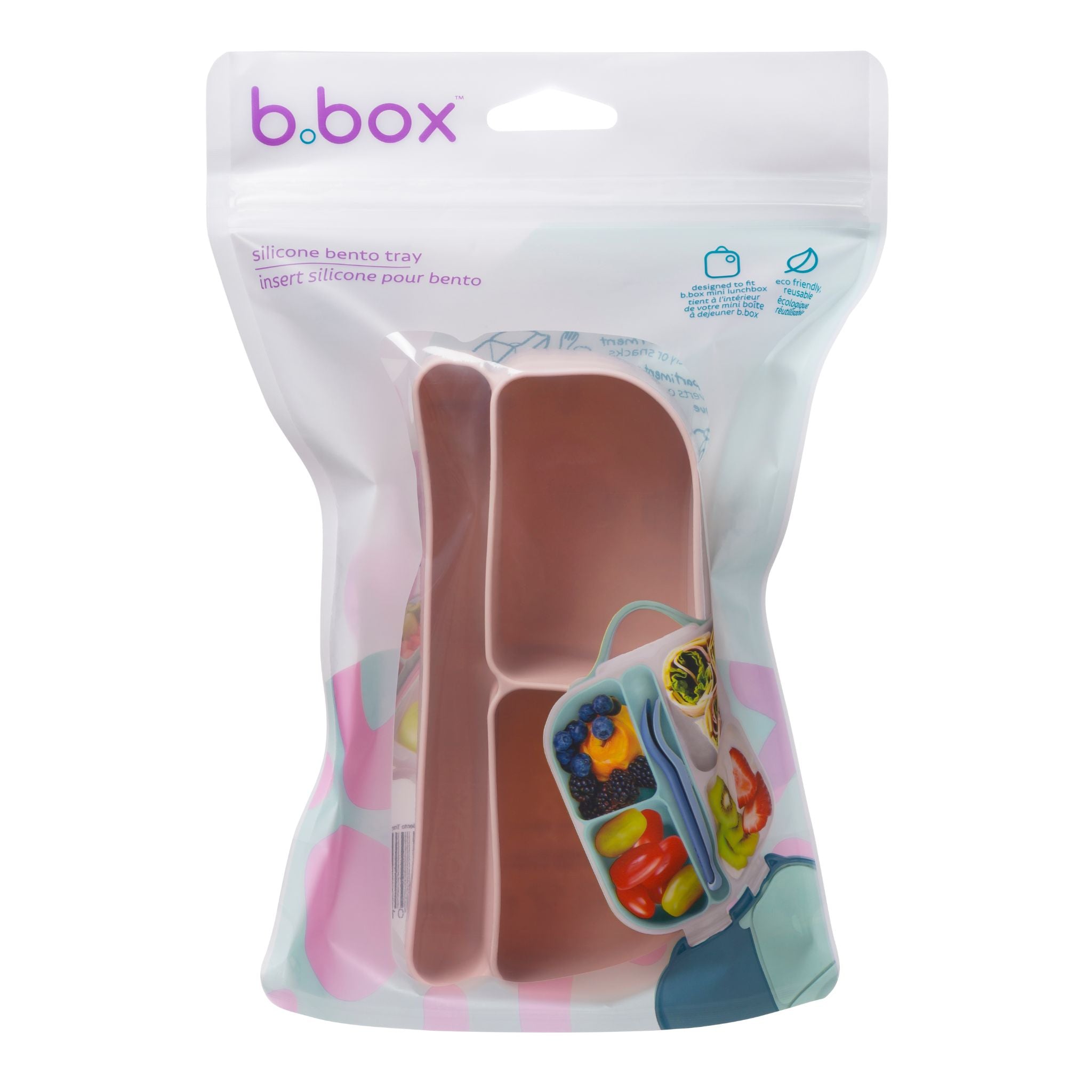 【b.box 2026年1月以降発売予定】silicone bento tray - mini ミニランチボックス用シリコントレー