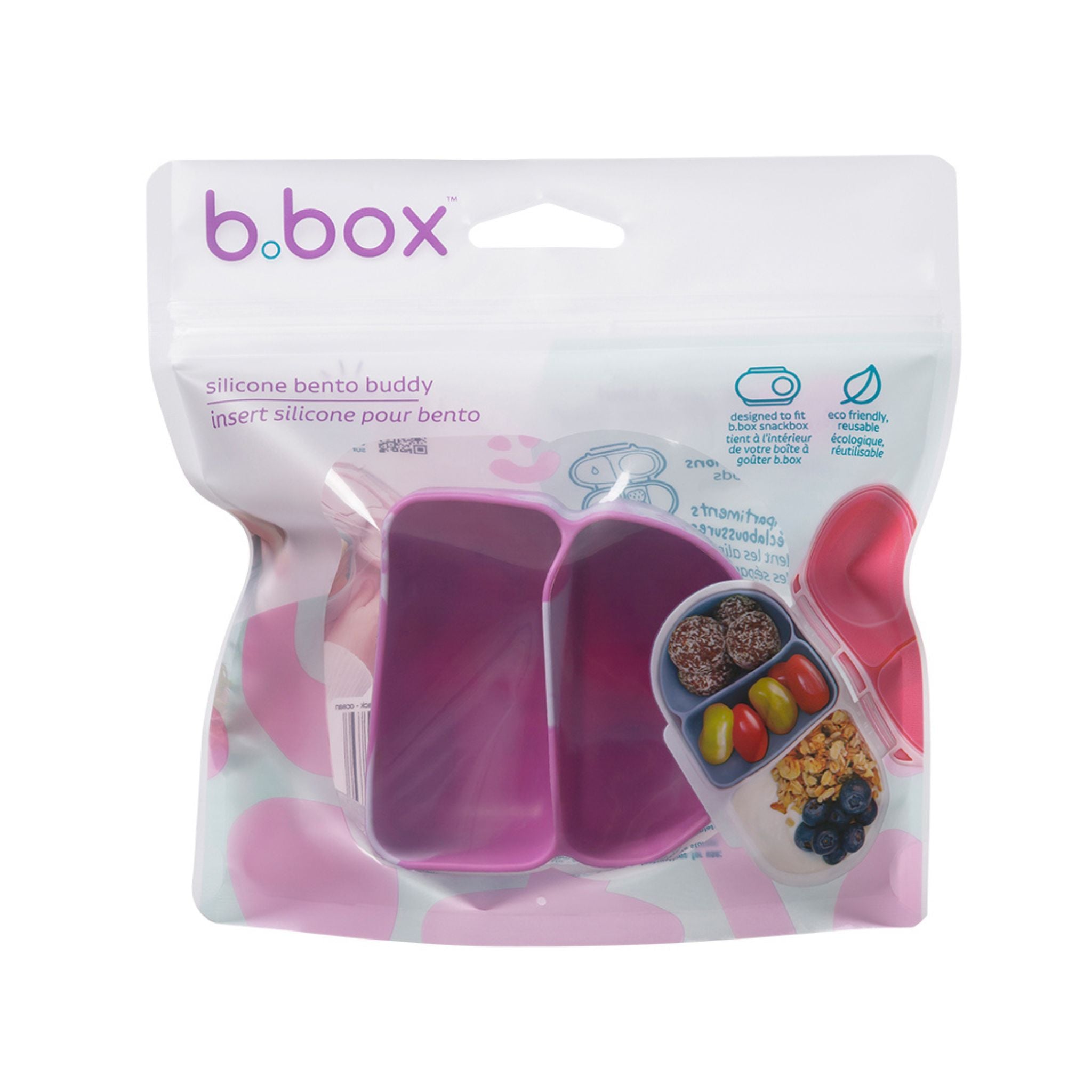 【b.box 2026年1月以降発売予定】silicone bento buddy - snack スナックボックス用シリコンバディー