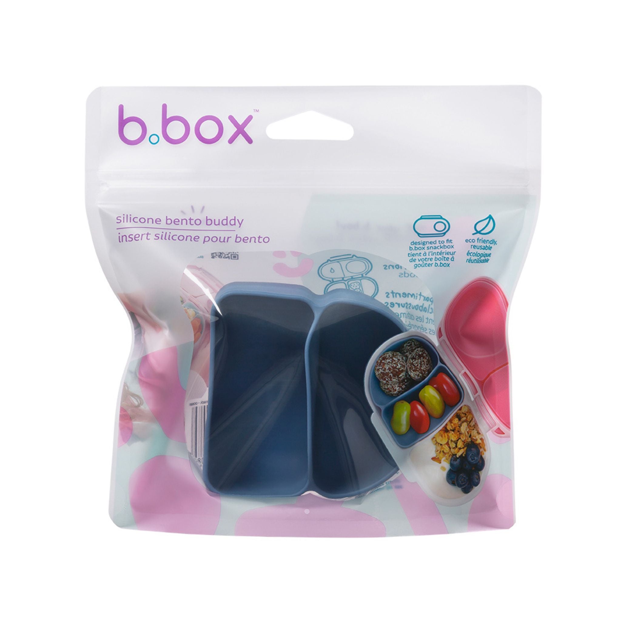 【b.box 2026年1月以降発売予定】silicone bento buddy - snack スナックボックス用シリコンバディー