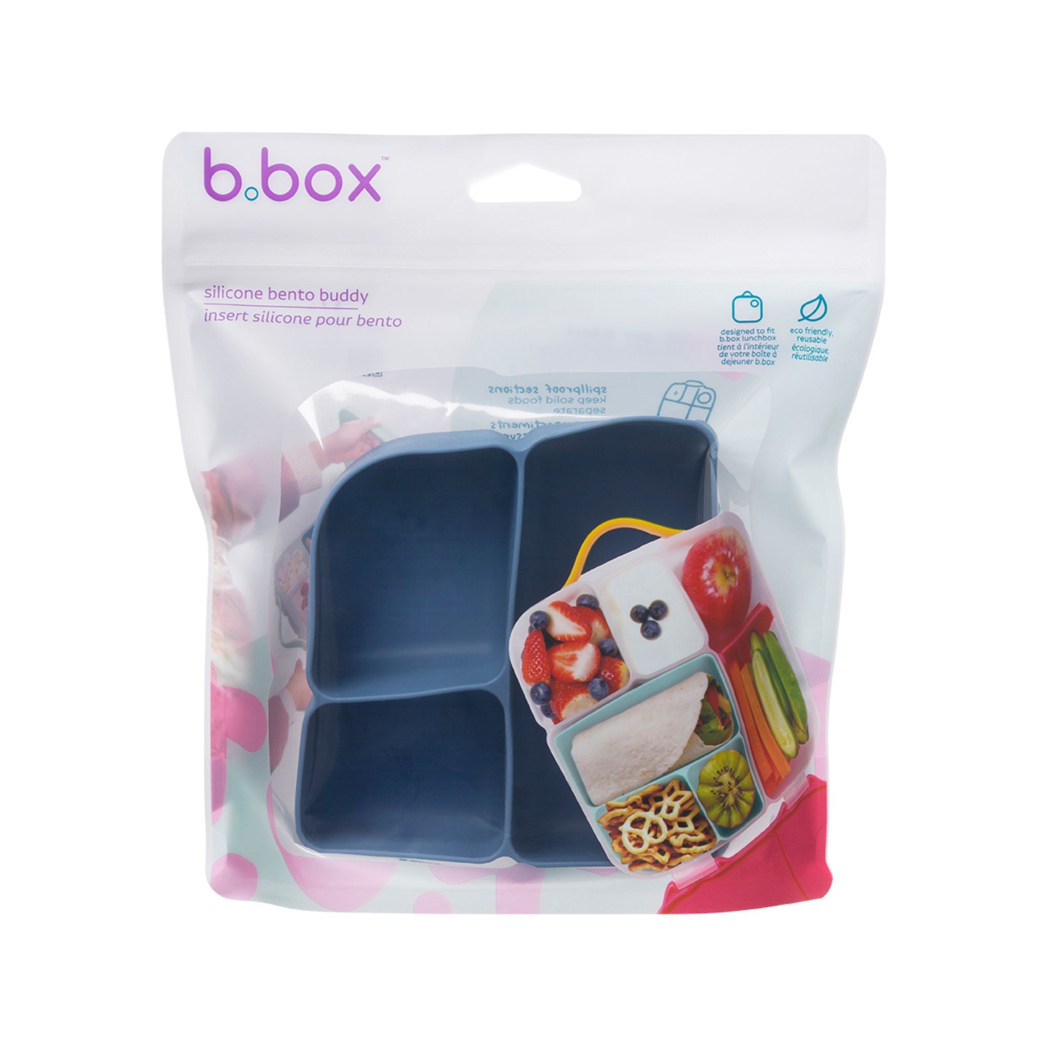 【b.box 2026年1月以降発売予定】silicone bento buddy - lunch ランチボックス用シリコンバディー