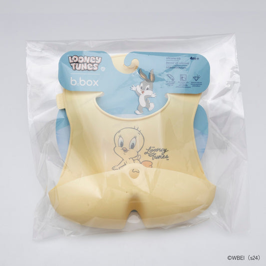 【New】シリコンビブ/Warner Bros. Silicone Bib - Looney Tunes by b.box and Batman by b.box