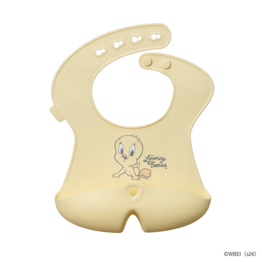 【New】シリコンビブ/Warner Bros. Silicone Bib - Looney Tunes by b.box and Batman by b.box