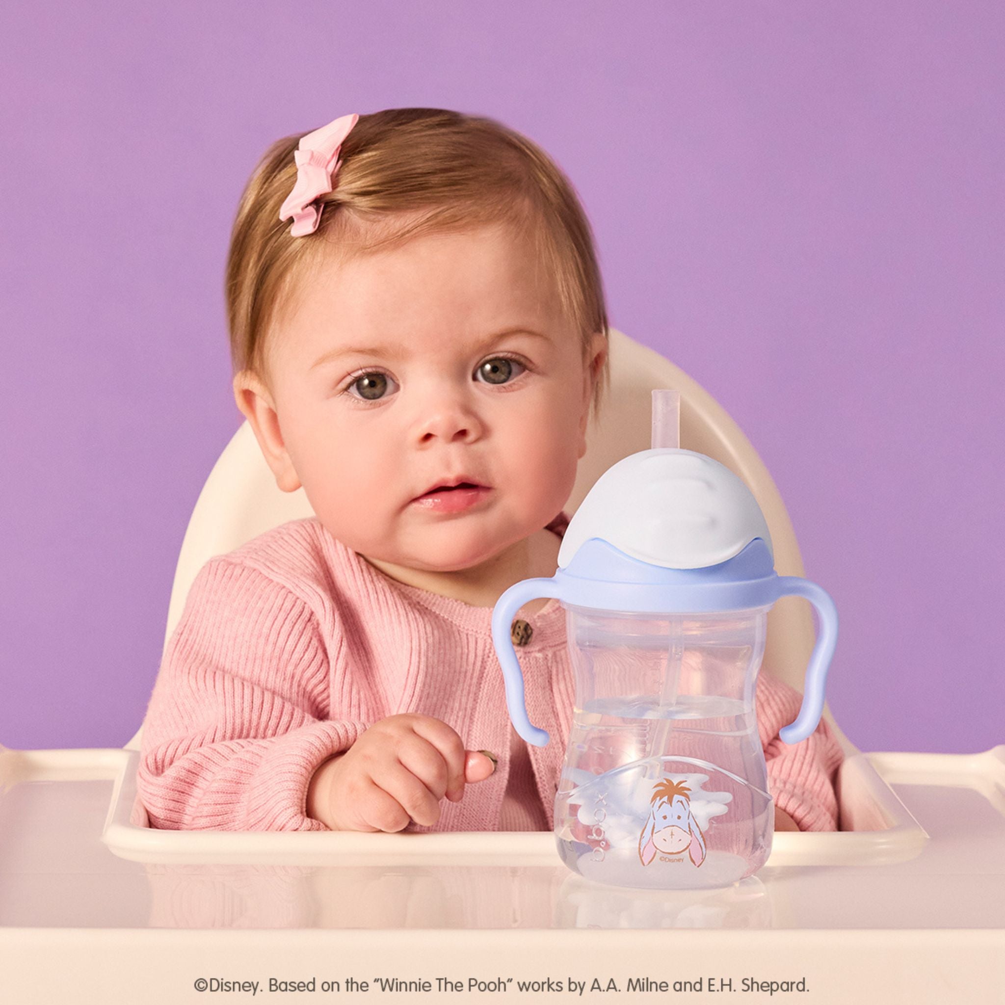 【b.box新作 2026年2月以降発売予定】Sippy cup ストローマグ シッピーカップ - Disney - くまのプーさん100周年記念