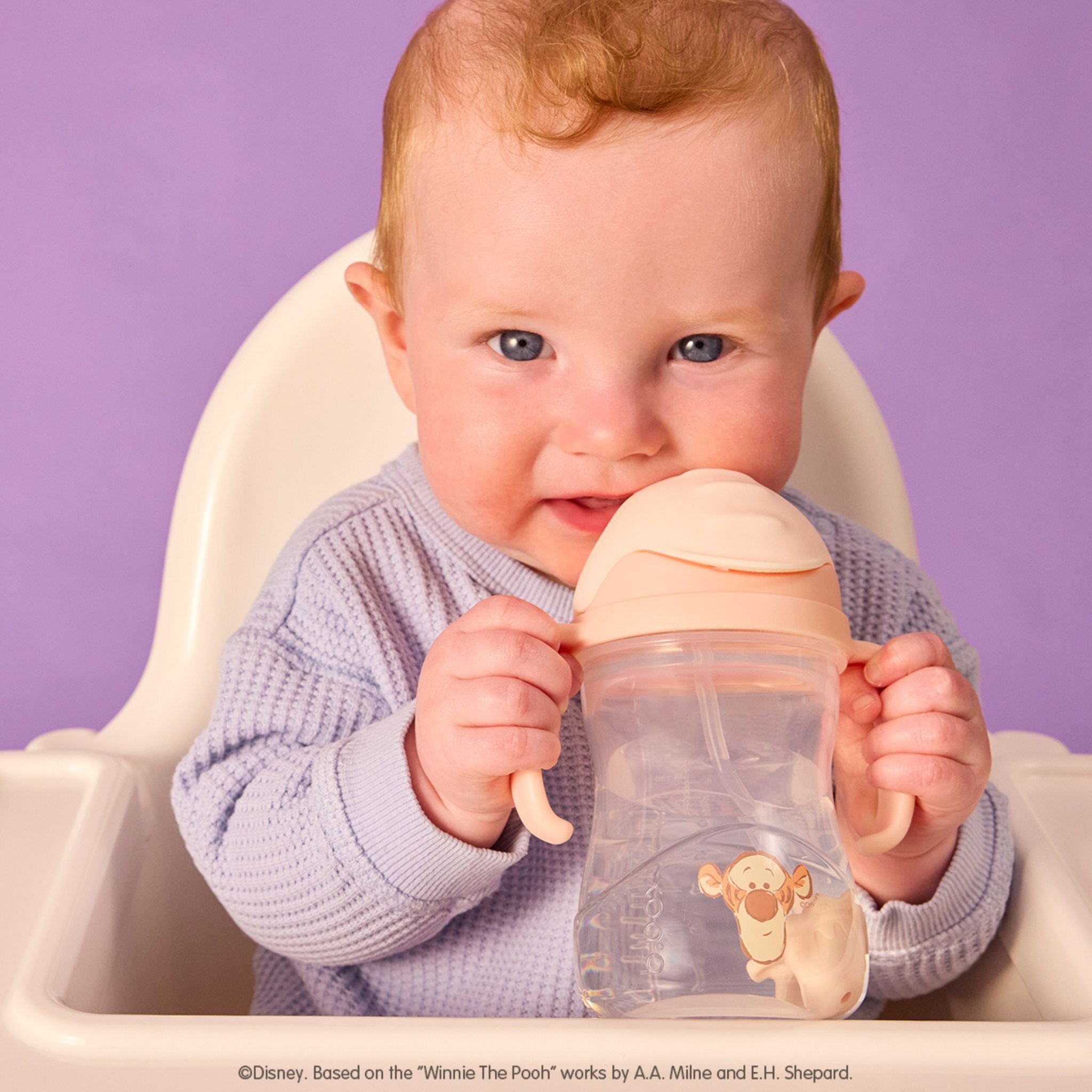 【b.box新作 2026年2月以降発売予定】Sippy cup ストローマグ シッピーカップ - Disney - くまのプーさん100周年記念