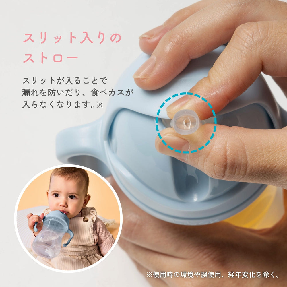 ストローのスリット構造