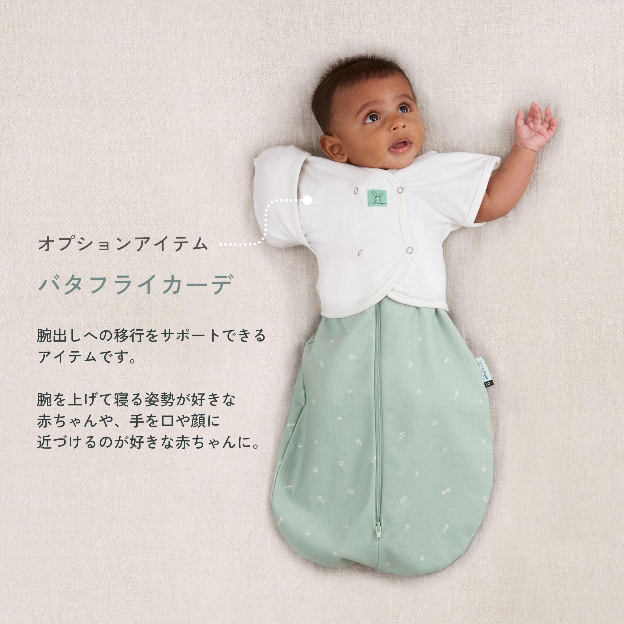 【NEW】＜オールシーズン＞Cocoon Swaddle Bag 1.0 TOGコクーンスワドルバッグ（新生児～／スワドル）